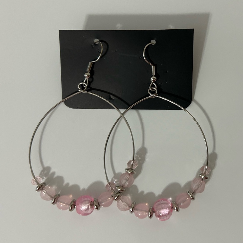 Pink Earrings